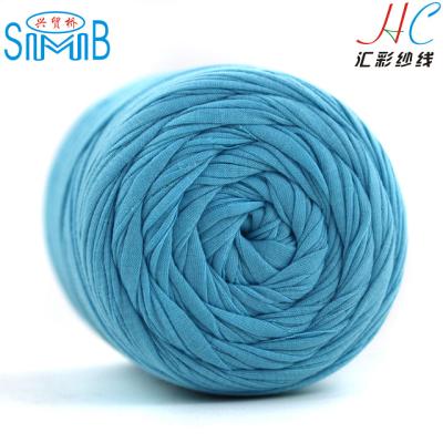 China New Arrival Chat Yarn Crocheting Best Quality Fabric For Carpet Fabric Ribbon 100% Polyester Spaghetti Fancy Yarn for sale