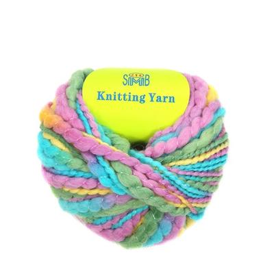 China Anti-insect suzhou huicai sales love roving knitting yarn new 2020 for winter hand knit wool blended bigbelly yarn for knitting for sale