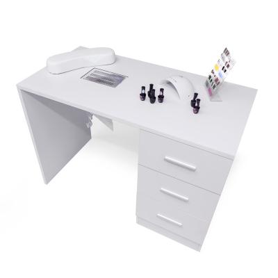 China Modern Modern Nail Art Table Wood Manicure Nail Table With Empty Cheap Living Room Furniture for sale