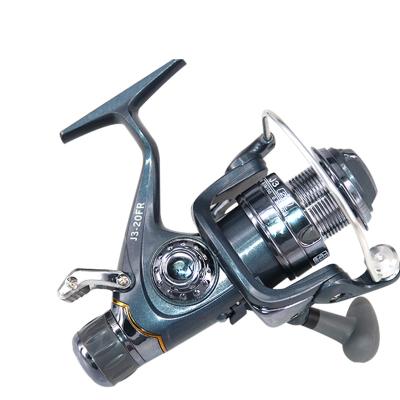 China New Design Outdoor Double Brake Fishing Reel Spinning Wheel 5BB Supporting Carp Super Strong ABS Fishing Reel for sale