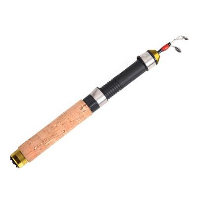 China 0.6m Outdoor Ice Fishing Rod Telescopic Winter Shrimp Takcle Lure Fishing Rod for sale