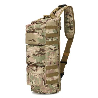 China Military Tactical Molle Outdoor Waterproof Mountaineering Assault Camouflage Survival Sling Shoulder Backpack for Hiking Trekking Camping for sale