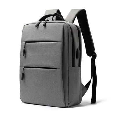 China With USB External Charging Port 14 Inch Laptop Backpack Travel Backpack Waterproof Polyester Fabric Business Wear for sale