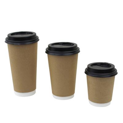 China Disposable Hot Selling Custom Printed Disposable Takeout Hot Paper Cup 8oz With Lid for sale