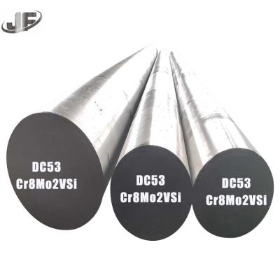 China Tool Steel Bar Factory Price Per Ton Alloy Die Work Steel Cold Mold DC53 for sale