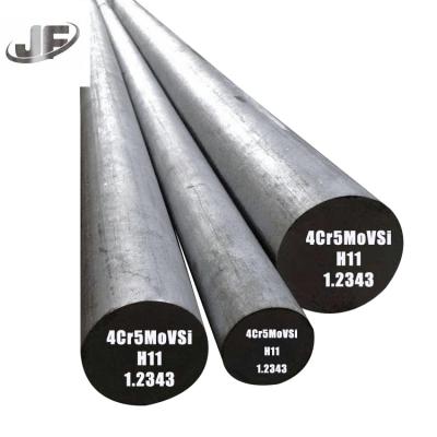 China Die Flat Steel Bar 4Cr5MoVSi H11 1.2343 Steel Round SKD6 Steel Mold Steel Rod for sale