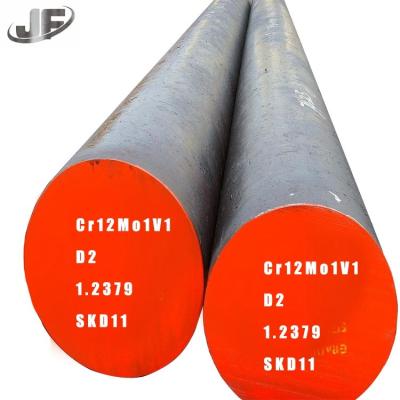 China Die Steel Bar Material Cr12mov / skd11 Tool Steel Flat Bar Alloy Steel Aisi is alloy 1500-6000mm days 8-14 Jiefeng NC; HUB 10% forged/hot rolled for sale