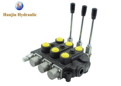 China Rd5300 Directional Control Valve 3 Floating Spool 30 Gpm 3000 Psi Sae # 12 Ports for sale