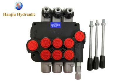 China Monoblock Spool Directional Control Valve 3P80 Hydraulic Drilling Rigs Hand Control Valve for sale