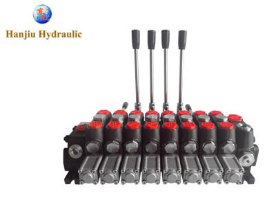 중국 Hydraulic Joystick Control Valves Hydraulic Hand Lever Valve Industrial Hydraulics DCV 26gpm 판매용