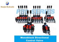 China 45lpm And 80lpm Monoblock Directional Control Valve For Mobile And Stationary Equipment for sale