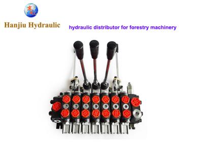 China Forstwirtschafts-Maschinerie-hydraulische Schnittventile 80-90 Liter Steuerknüppel- zu verkaufen