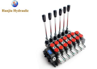 China Sds100 60lpm Manual Directional Control Valve Drilling Rig Machinery Parts 6 Banks for sale