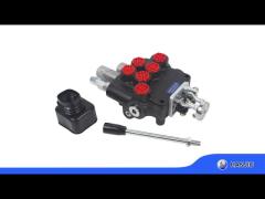 P80 Joystick Directional Control Valve 4 positions double acting manual control type