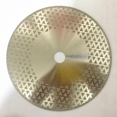 China Factory NEW Direct Plated Marble Cutting Sharp Cut Vanity Diamond Saw Blade 115 180 230 mm for sale