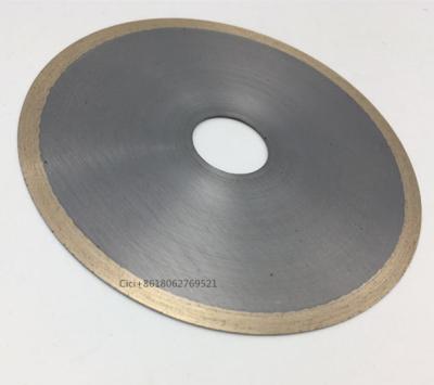 China Diamond Order Directly 350mm Thin Metal Link Diamond Cutter Blade For Gemstone Jade Lapidary for sale