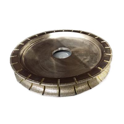 China 250mm Plated Stone MARBLE Diamond Grinding Wheel Polishing Wheel for sale