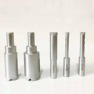 China Stone Auto-Cool Vacuum Diamond Wax Core Tile Bit Welding Drill Bit (Round Leg Fit) for sale