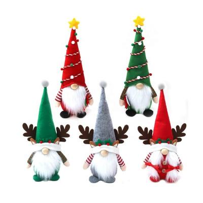 China 2022 Christmas Decoration Ornament Holiday Decoration Plush Gnome Doll Navidad Plush Dolls for sale