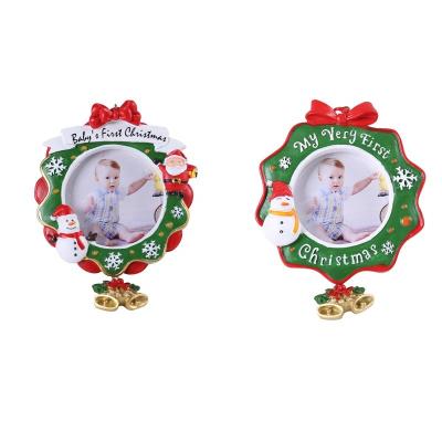 China Europe Resin Picture Frame Christmas Ornaments Gifts for sale