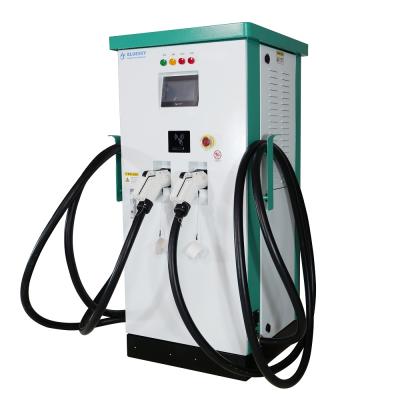 China BLUESKY 120KW DC EV Remote Control Charger CCS 1 2 CHAdeMO OCPP 1.6 J CE TUV ROHS OEM Electric Car Charging Station for sale