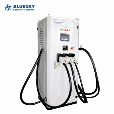 China 202kw indoor/outdoor AC and DC integrated 3 phase ev charger EV DC charger to DC charger for sale