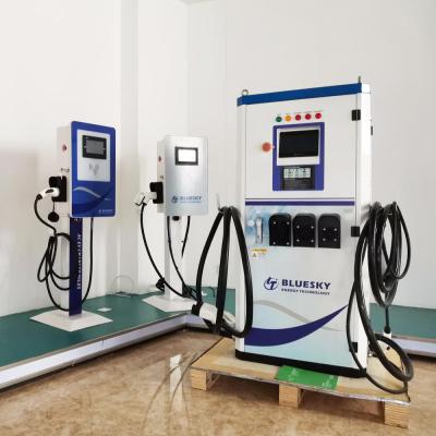 China DC EV Charger CCS type2+Chademo+AC Type - 2 50KW+22KW Inline Charger For Electric Vehicle BESC-DC for sale