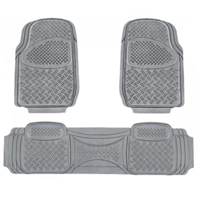 China Universal cute PVC car floor mat sold in 3pcs for sale