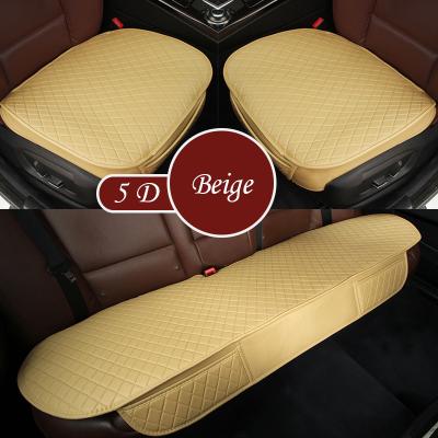 China New design 3d luxury car universal durable leather seat covers with high quality for sale