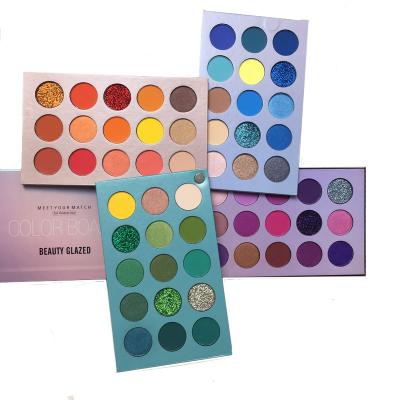 China OEM Colorful Beauty 4 in 1 Palette Matte Stage Palette Tray Pearlescent Shadow 60 Color Board Eyeshadow for sale