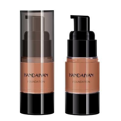 China Brighten Skin Whitening Foundation Makeup Liquid Long Lasting Oil Control 8 Colors Brand HANDAIYAN for sale