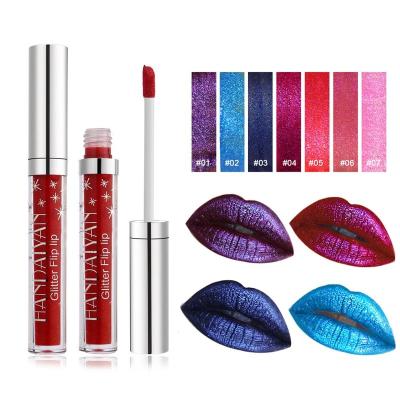 China HANDAIYAN Waterproof Long Lasting Waterproof Glitter Lip Gloss Liquid Lip Gloss For Lips for sale