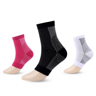 China Breathable Customized Ankle Compression Socks Low Cut Knitting Compression Plantar Fasciitis Socks for sale