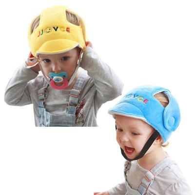 China Character Adjustable Breathable infant toddler head protection hat safety baby helmet for biking walking crawling for sale