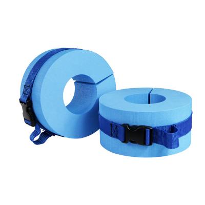 China Water Exercise Aqua Therapy Water Aerobics Equipment Arm Float Ring Foam Adult Kids Adjustable Swim Aquatic cuffs for sale