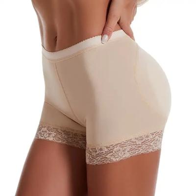 China Anti-Bacterial Womens Buttock Briefs Butt Lifter Padded Control Panties Hip Enhancer Underwear Shapewear Boyshort for sale