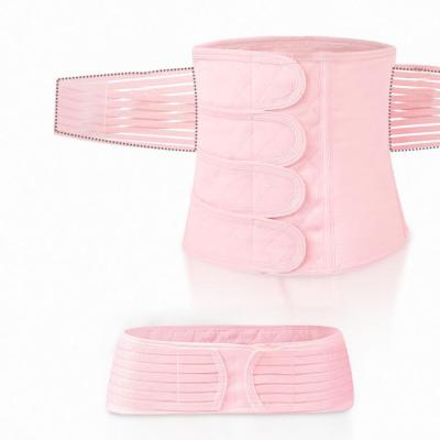 China Sustainable 3 in 1 Women Maternity After Birth Slim Tummy Trimmer Body Shaper Belly Corset Postpartum Belt for sale