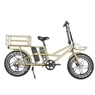 China Standard china made 2 wheel food delivery electric bicycle cargo tricycle for sale