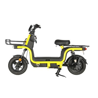 China 48v 12ah iron frame electric bicycle for food delivery for sale