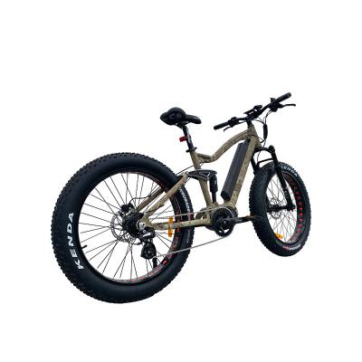 China Standard 26 inch 48v mid drive fat tire electric bike with 1000w motor for sale