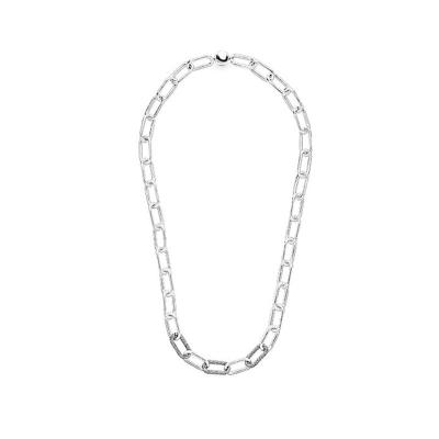 China Trend S925 Sterling Silver New E series necklace base jewelry punk rock style necklace DIY CLASSIC bondage soft accessories for sale