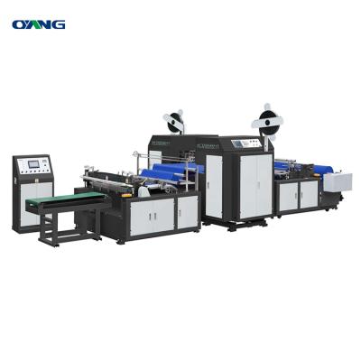 China Factory high quality automatic non woven handshake fix machine, cutting machine for non woven fabric for sale