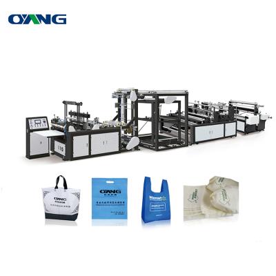 China Factory 2021 Wholesale Customizable Full Automatic Hot Sale Zipper Nonwoven Bag Making Machine Company for sale