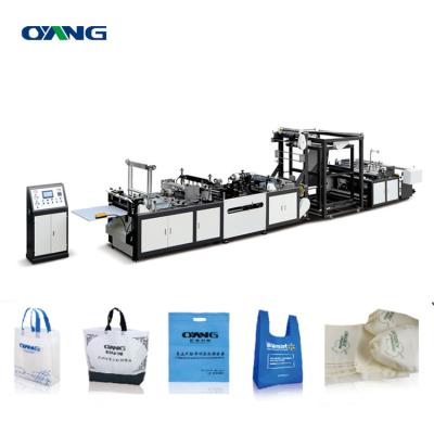 China Factory ONL-B semi automatic non woven bag making machine, China non woven shopping bag making machine price for sale