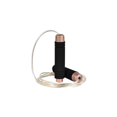 China Foam Adjustable Steel Wire Anti-Slip Jump Rope for sale