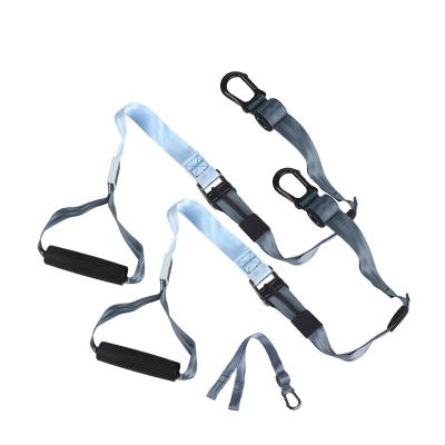 China Eco-friendly Home Fitness Exercises Gym Adjustable Suspension Strap for sale