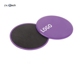 China Fashionable Custom Logo Workout Gliding Discs Yoga Exercise JRT Sports Core Exercise Sliders for sale