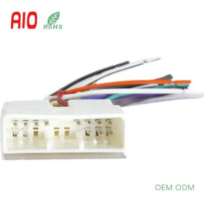 China CD AUX Receiver 14 Pin Adapter Connector Automotive Wire Stereo Wiring. Automobile Car Body for 1986-98 Acura Honda Isuzu Vehicles for sale