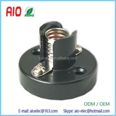 China Plastic E10 Screw Lamp Base With Screw Terminals for sale