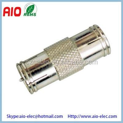 China RF Type F Quick Male Plug To F Male Plug Quick Coupler Adapter To Change Connector Type for sale